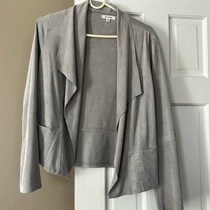 Max Studio suede jacket - gray